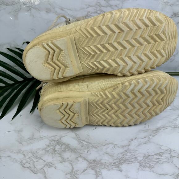 Sorel Mid Calf Fur Lined Waterproof Boots White 7 - Picture 5 of 9